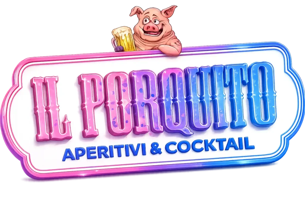 Logo del Porquito, lo stand di aperitivi e cocktail della Sagra di Lavezzola