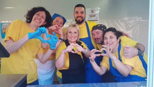Il gruppo ASPORKO della Sagra di Lavezzola